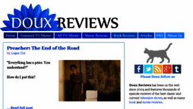 What Douxreviews.com website looked like in 2017 (6 years ago)