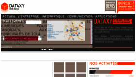 What Dataxy.fr website looked like in 2017 (7 years ago)