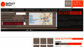 What Dataxy.fr website looked like in 2017 (6 years ago)
