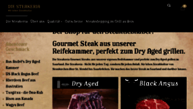What Die-steakeria.de website looked like in 2017 (6 years ago)