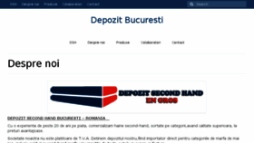 What Depozitnoubucuresti.com website looked like in 2017 (6 years ago)