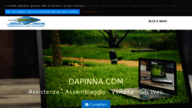 What Dapinna.com website looked like in 2017 (6 years ago)