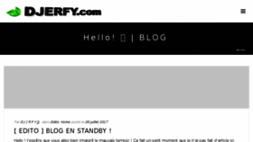 What Djerfy.com website looked like in 2017 (6 years ago)