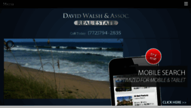 What Davidwalshrealestate.com website looked like in 2017 (6 years ago)