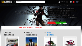 What Dlgamer.co.uk website looked like in 2017 (6 years ago)
