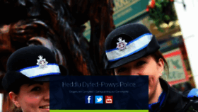 What Dyfed-powys.police.uk website looked like in 2017 (6 years ago)