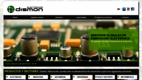 What Dismon-electronics.com website looked like in 2017 (6 years ago)