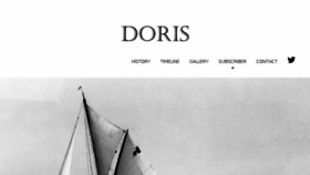 What Doris1905.com website looked like in 2017 (6 years ago)