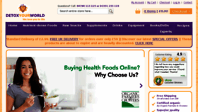 What Detoxyourworld.com website looked like in 2017 (7 years ago)