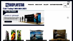 What Displaystar.com website looked like in 2017 (6 years ago)