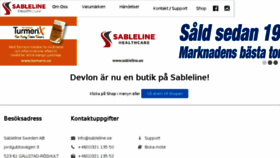 What Devlon.se website looked like in 2017 (6 years ago)