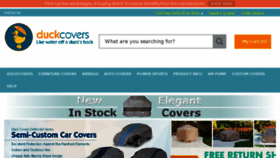 What Duckcovers.com website looked like in 2017 (6 years ago)