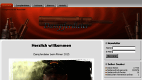 What Dampfertalk.de website looked like in 2017 (6 years ago)