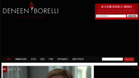 What Deneenborelli.com website looked like in 2017 (6 years ago)