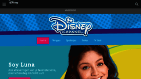 What Disneychannel.nl website looked like in 2017 (6 years ago)