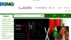 What Domo.ro website looked like in 2017 (8 years ago)