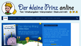 What Derkleineprinz-online.de website looked like in 2017 (6 years ago)
