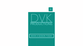What Dvkproductions.com website looked like in 2017 (6 years ago)