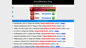 What Desimovies.org website looked like in 2017 (6 years ago)