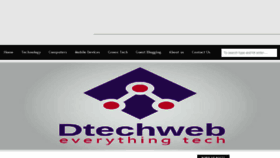 What Dtechweb-blog.com website looked like in 2017 (6 years ago)