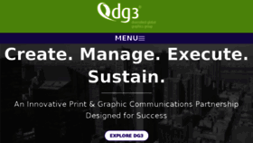 What Dg3.com website looked like in 2017 (6 years ago)