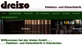 What Dreiso.de website looked like in 2017 (6 years ago)