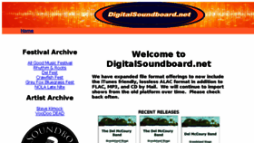 What Digitalsoundboard.net website looked like in 2017 (6 years ago)