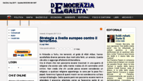 What Democrazialegalita.it website looked like in 2017 (6 years ago)
