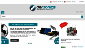 What Dertronics.nl website looked like in 2017 (6 years ago)