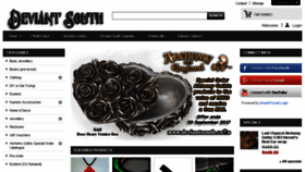 What Deviantsouth.co.za website looked like in 2017 (6 years ago)