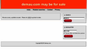 What Demau.com website looked like in 2017 (6 years ago)