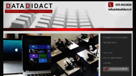 What Datadidact.nl website looked like in 2017 (6 years ago)