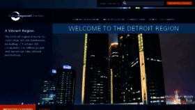 What Detroitchamber.com website looked like in 2017 (6 years ago)