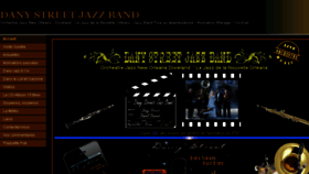 What Danystreetjazzband.fr website looked like in 2017 (6 years ago)