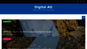 What Digitalao.com website looked like in 2017 (6 years ago)