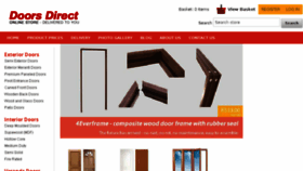 What Doorsdirect.co.za website looked like in 2017 (6 years ago)