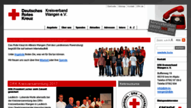 What Drk-kv-wangen.de website looked like in 2017 (6 years ago)