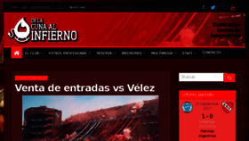 What Delacunaalinfierno.com.ar website looked like in 2017 (6 years ago)