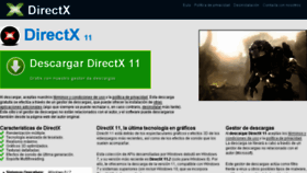 What Directx.com.es website looked like in 2017 (6 years ago)