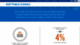 What Dsstpublicschools.org website looked like in 2017 (6 years ago)