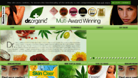 What Drorganic.co.uk website looked like in 2017 (6 years ago)