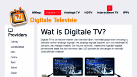 What Digitaletv.nl website looked like in 2017 (6 years ago)