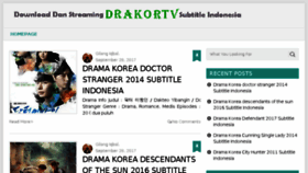 What Drakortv.org website looked like in 2017 (6 years ago)