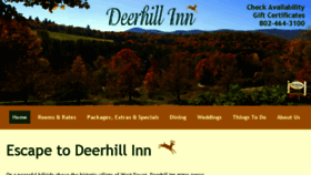 What Deerhillinn.com website looked like in 2017 (6 years ago)