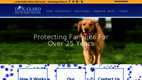 What Dogguard-ohio.com website looked like in 2017 (6 years ago)
