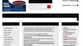 What Domicil.pl website looked like in 2017 (6 years ago)