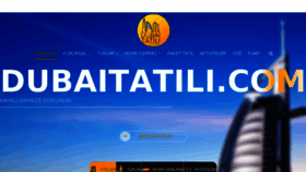 What Dubaitatili.com website looked like in 2017 (6 years ago)