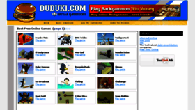 What Duduki.com website looked like in 2017 (6 years ago)