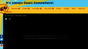 What Dawnsomewhere.com website looked like in 2017 (6 years ago)