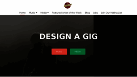 What Designagig.co.uk website looked like in 2017 (6 years ago)